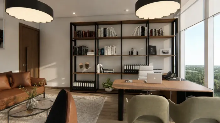 Oficina A ejecutiva de 24 m² en renta, vista principal