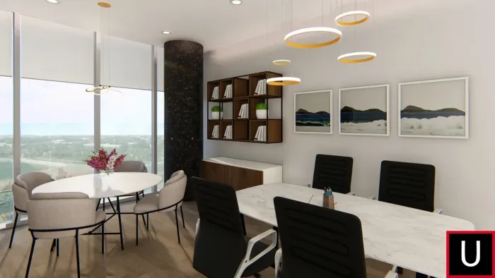 Oficina C flexible de 21 m² en renta, vista principal